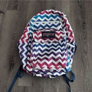 JanSport Big Student CHEVRON Large Backpack Bookbag